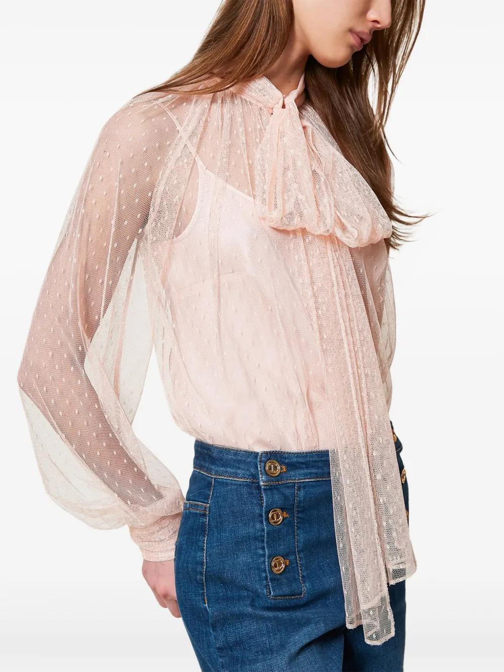 tulle blouse Product Image