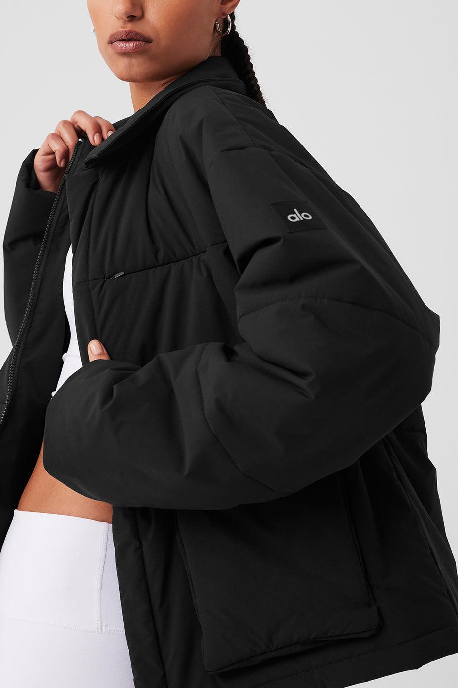 Voyage Utility Cargo Jacket - Black Product Image