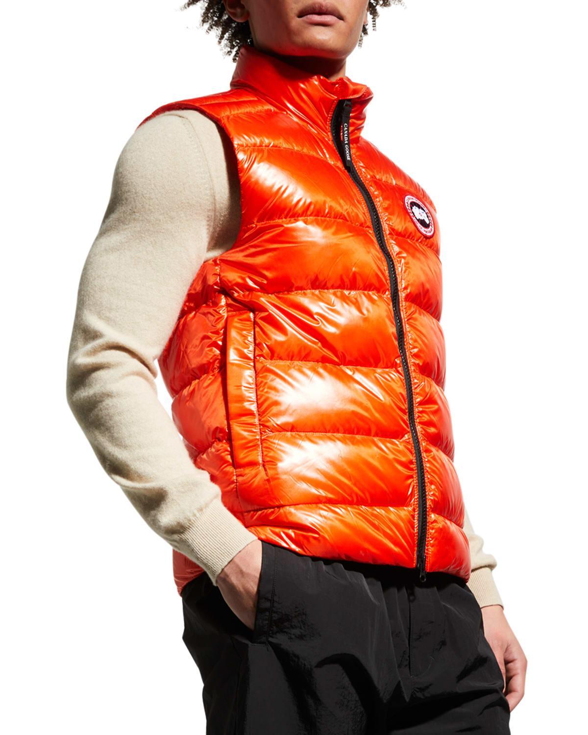Mens Crofton Quilted Down Vest Product Image