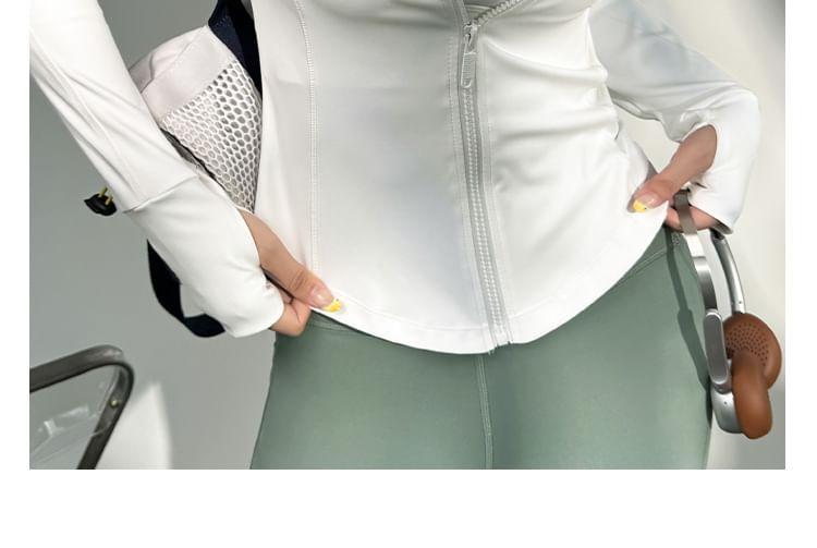 Plain Zip Sports Jacket Product Image