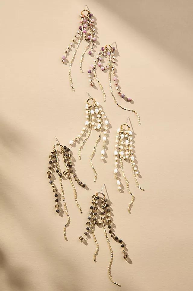 Beaded Drop Earrings Product Image