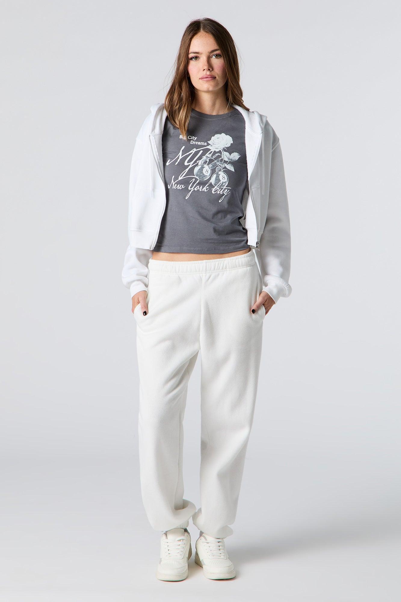 NYC Graphic Fitted T-Shirt Female Product Image