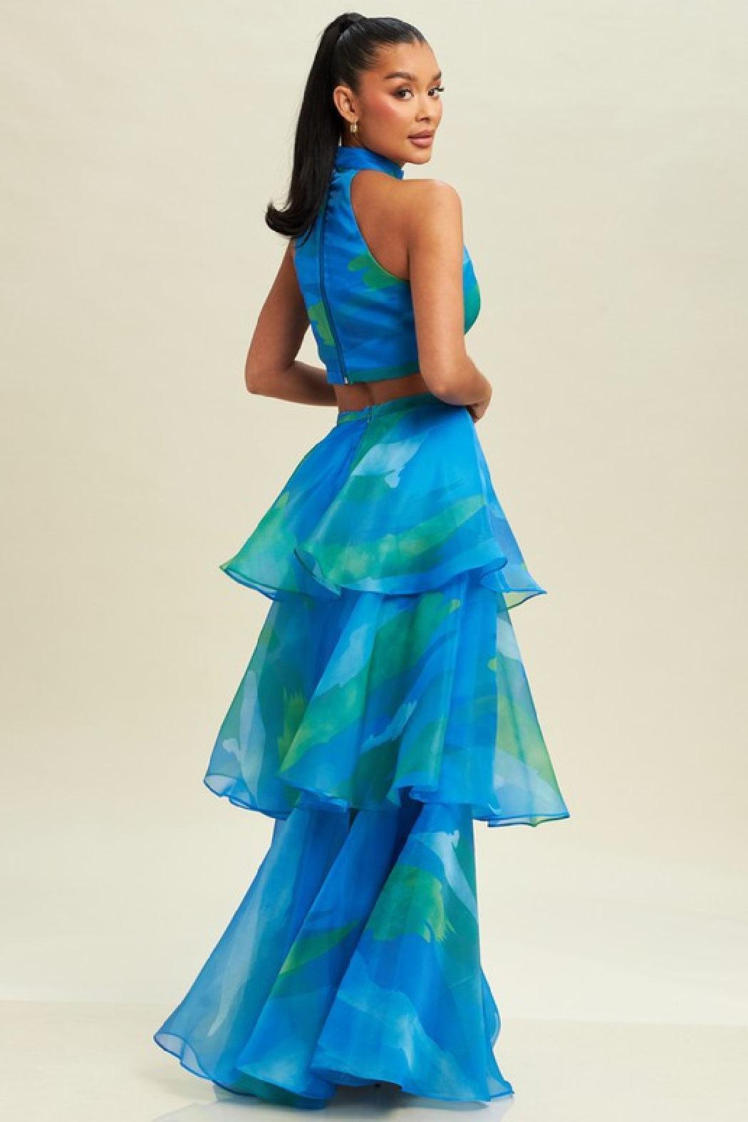 Santorini Summers Organza Skirt Set Product Image