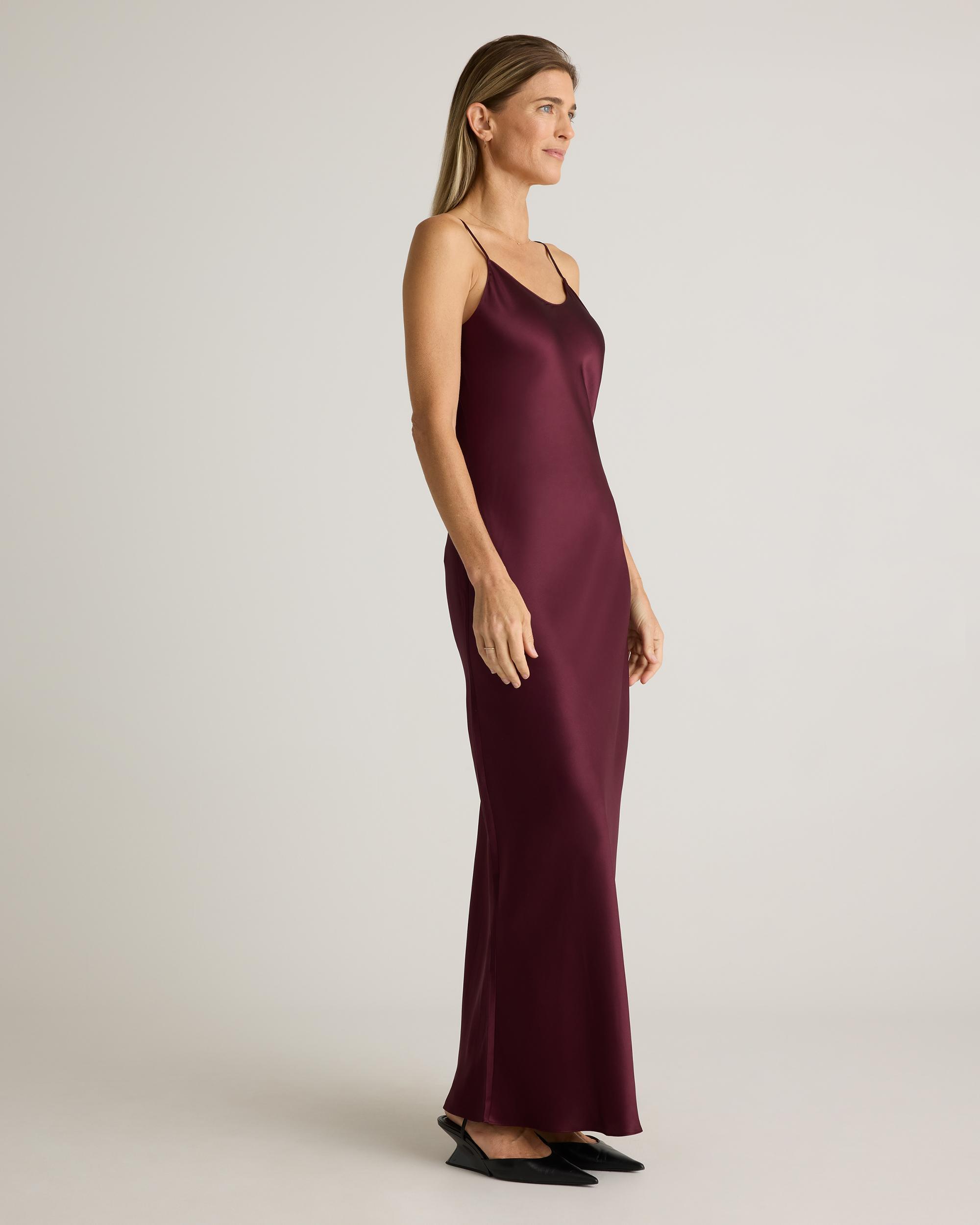 Quince | Women's Maxi Slip Dress Mulberry Silk Product Image
