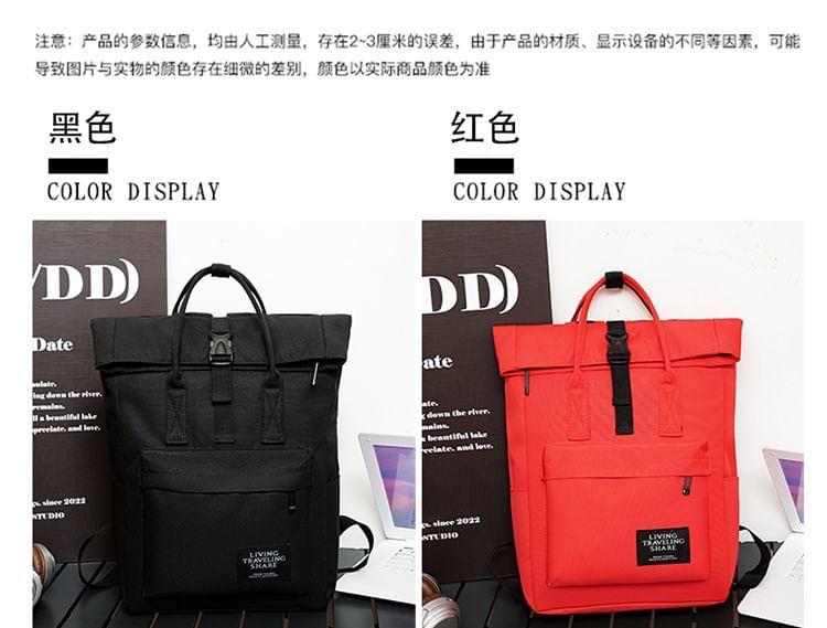 Applique Multi-Pocket Backpack Product Image