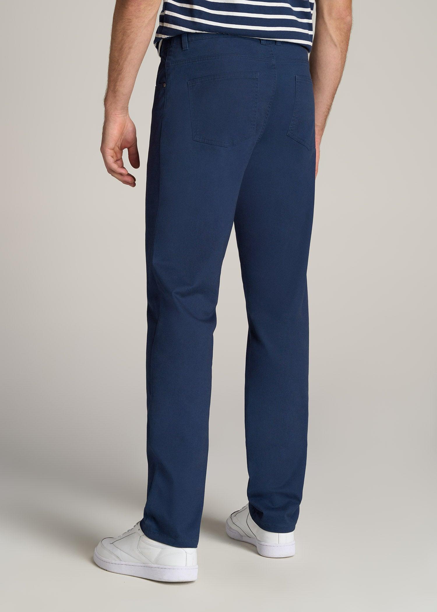 J1 STRAIGHT Leg Five-Pocket Pants for Tall Men in Camo Green Product Image