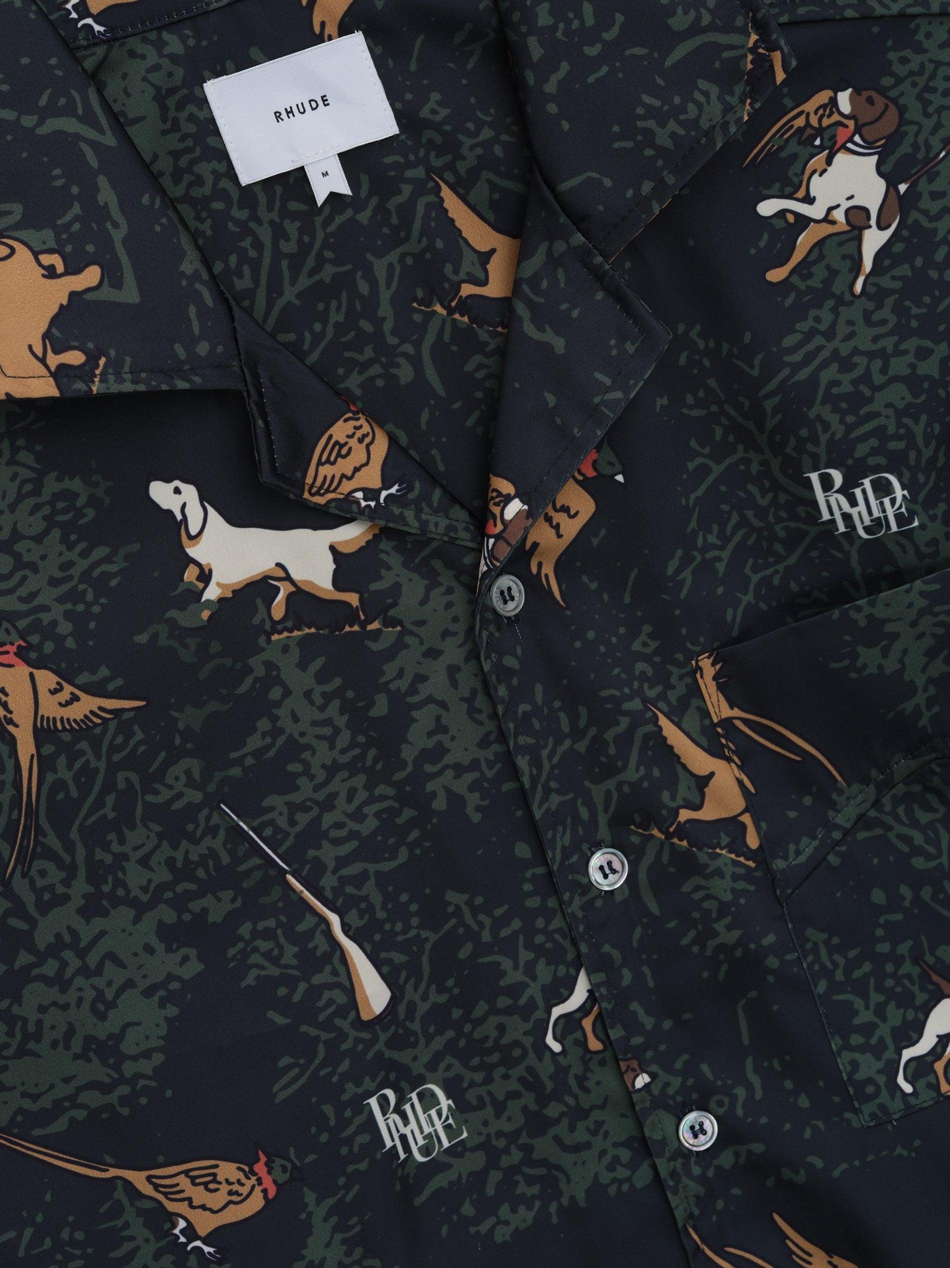 SCRAMBLE DOG PRINT SHIRT Male Product Image