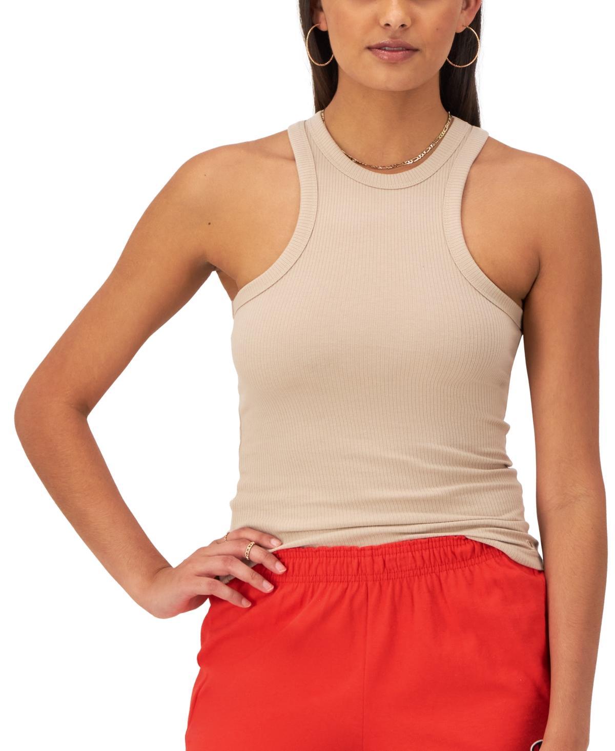 Champion Womens High-Neck Ribbed Tank Product Image