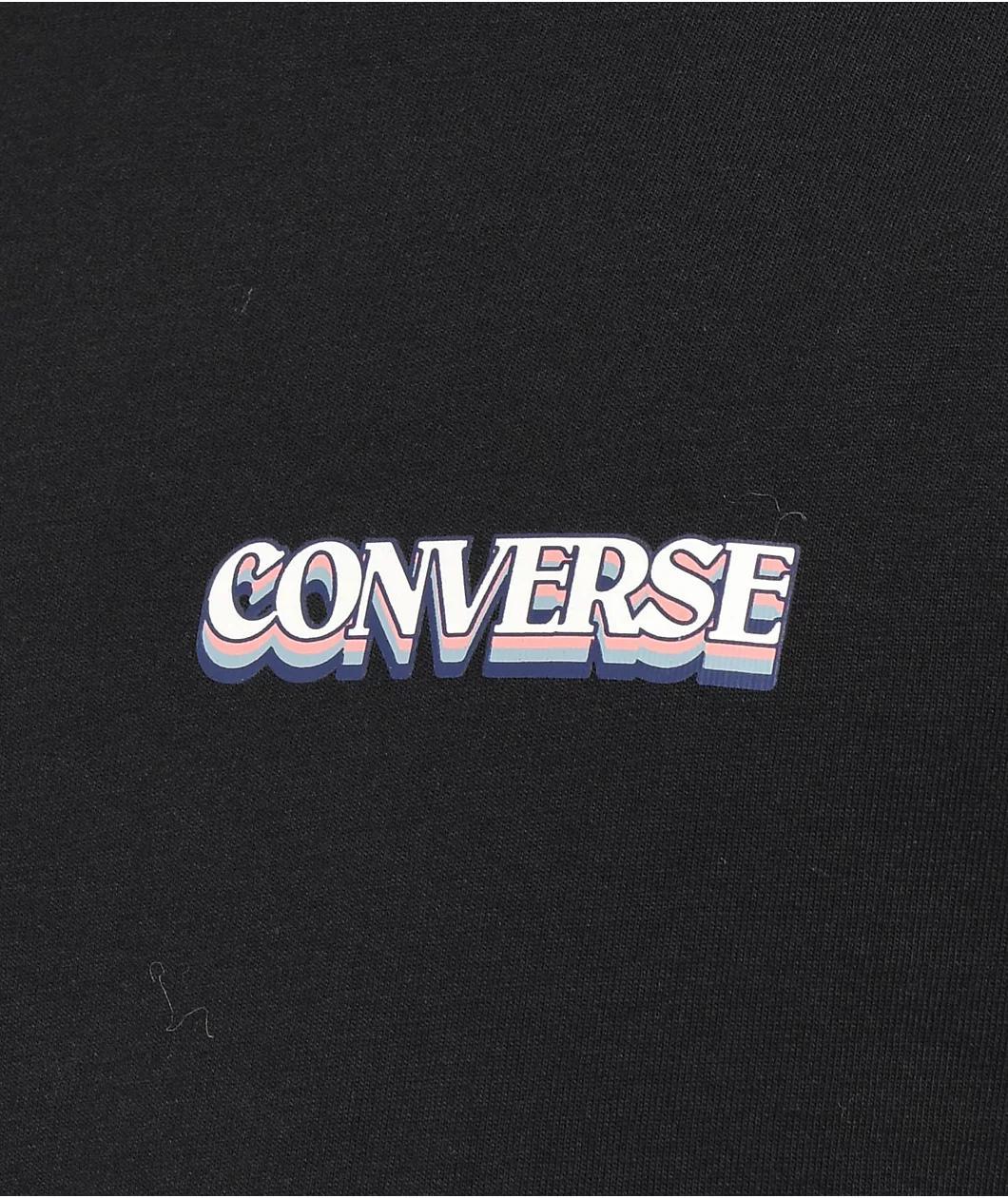 Converse Winter Chill Black Long Sleeve T-Shirt Product Image