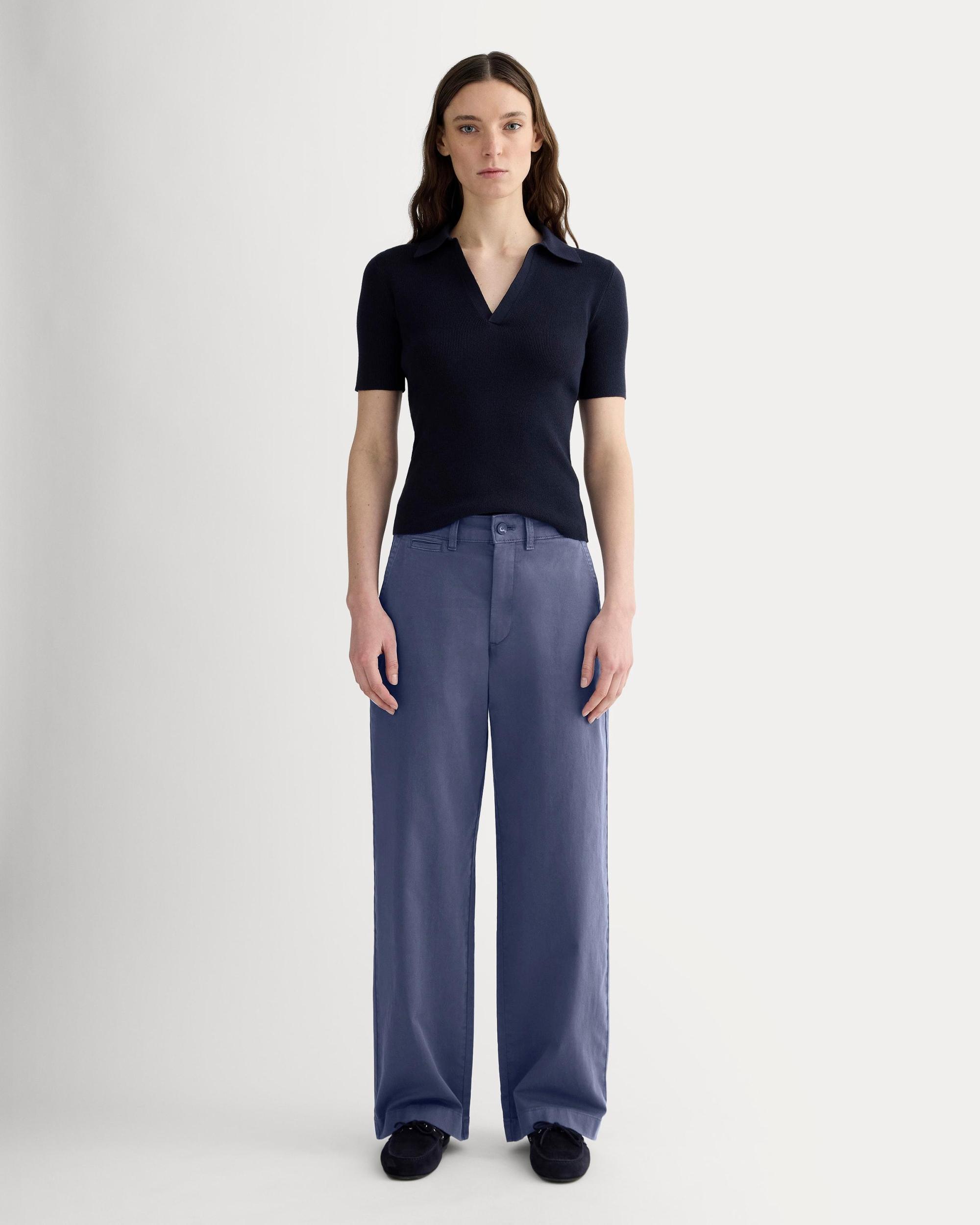 Womens Wide-Leg Chino by Everlane Size 0 Product Image