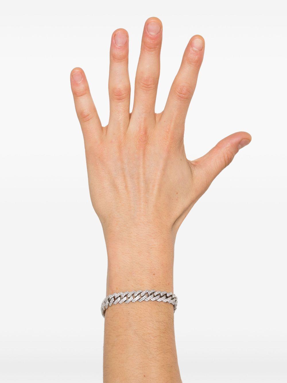 mini prong pavé bracelet Product Image