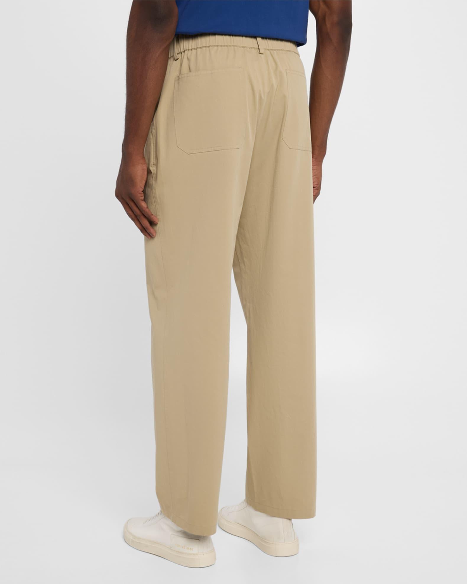Mens Relaxed Cotton Trousers Product Image