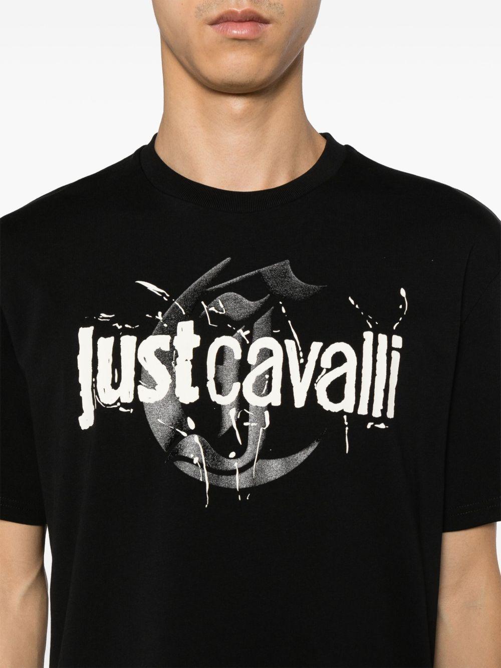 logo-print cotton T-shirt Product Image