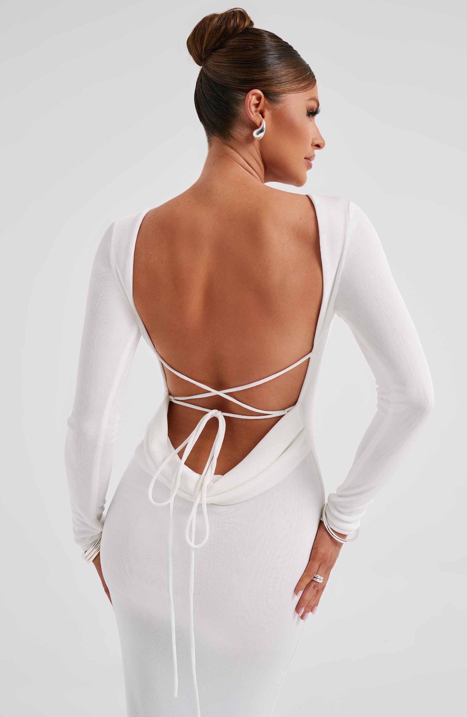 Anastassia Maxi Dress - Ivory Product Image
