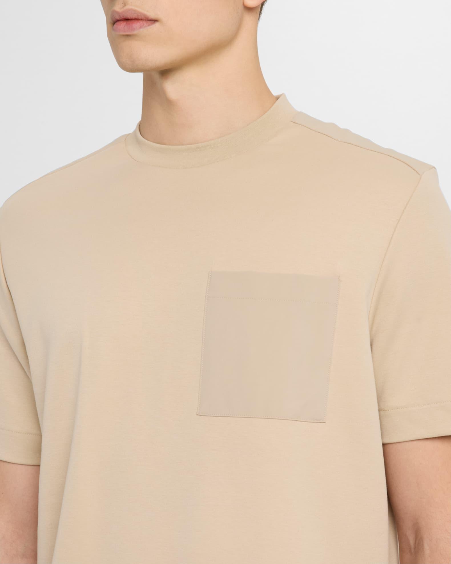 Men's Taut Oversized-Pocket  Crewneck T-Shirt Product Image