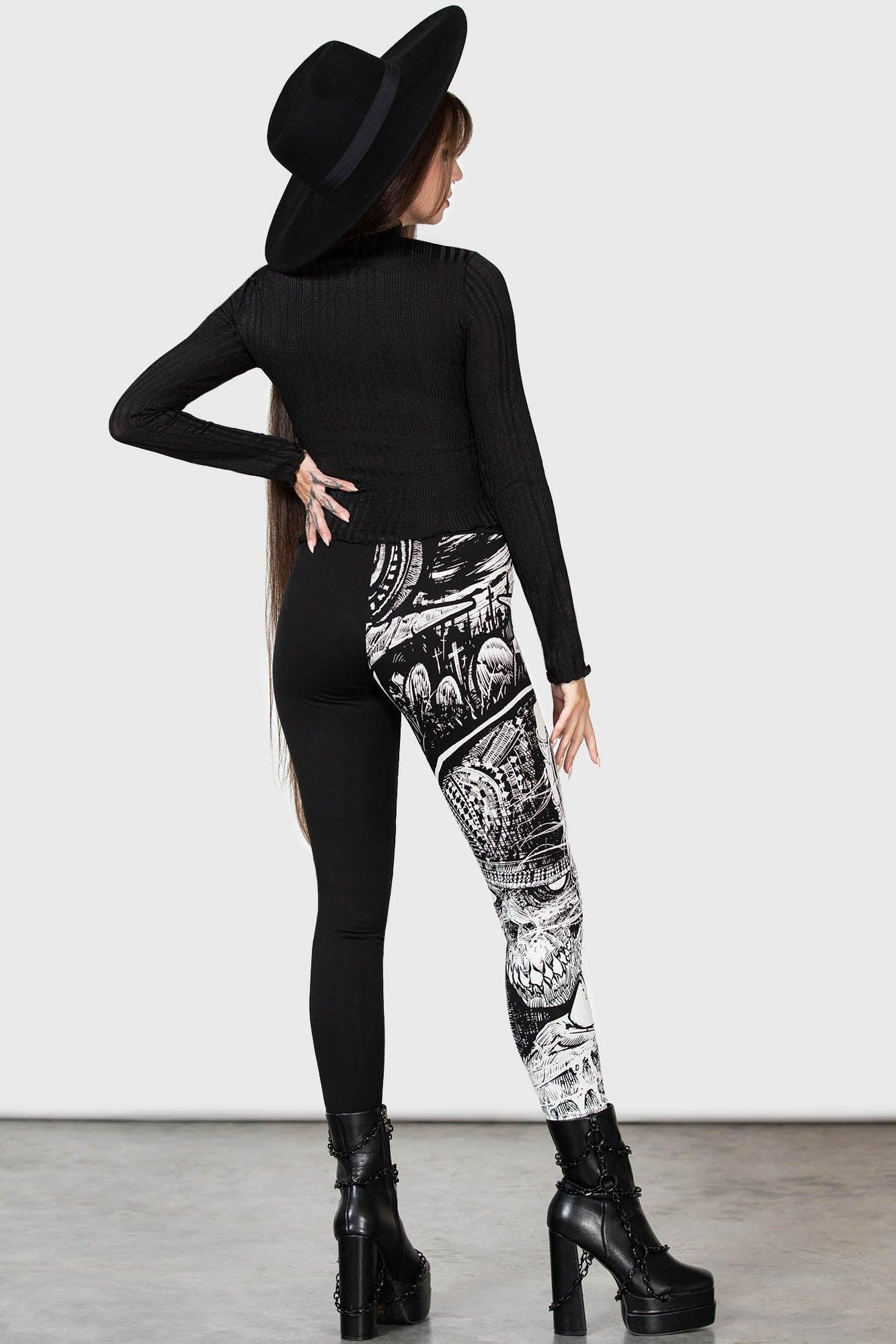 Horned God Leggings - Resurrect Female Product Image