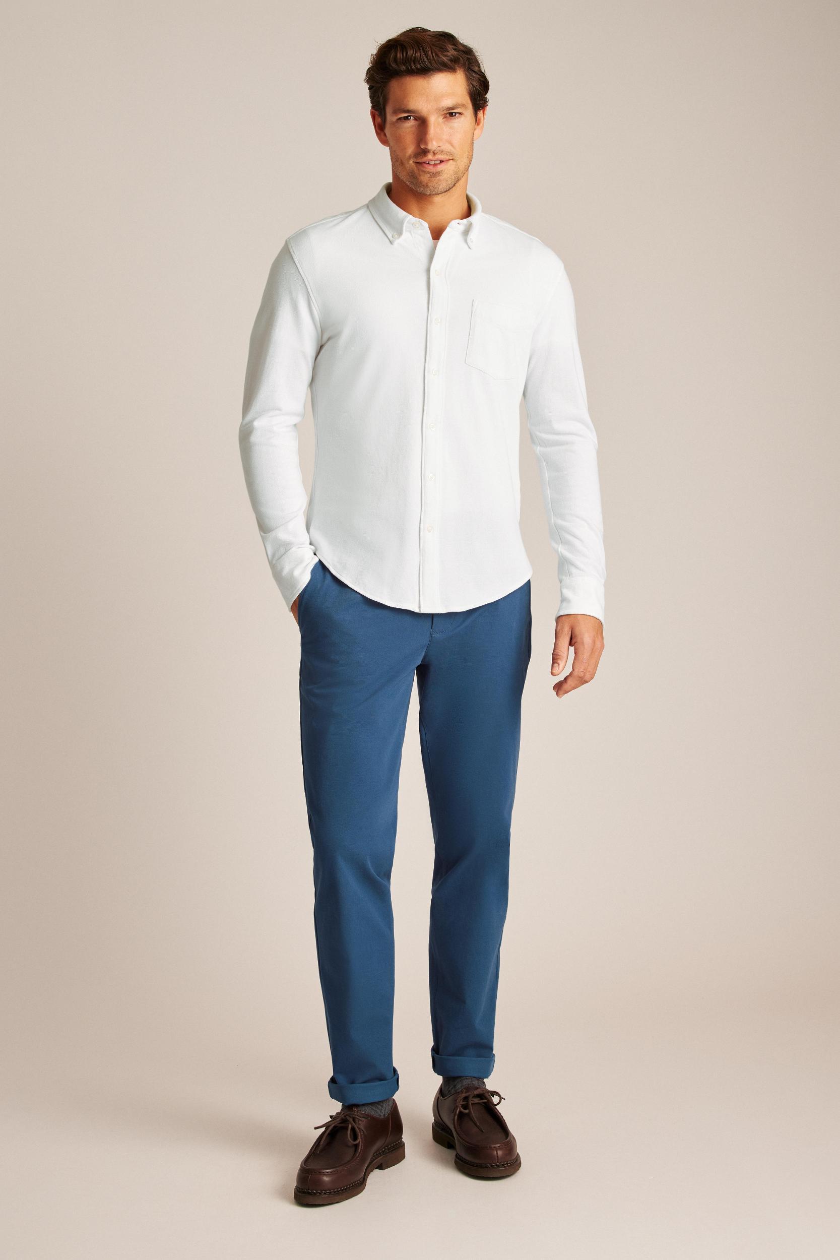 Knit Oxford Shirt Product Image