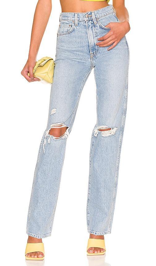 Sara Super High Rise Slim Straight GRLFRND Product Image