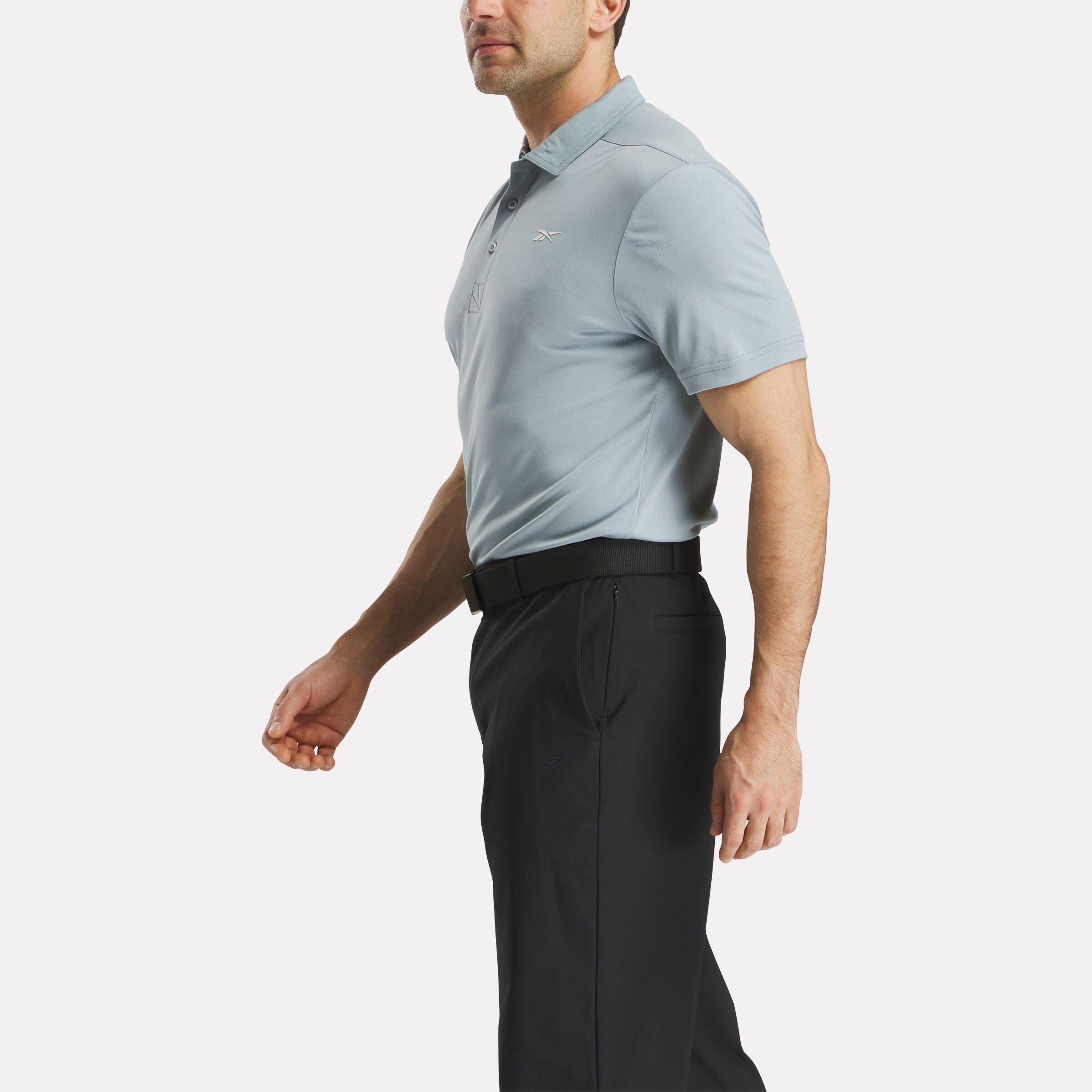 Men's Short Sleeve Oxford Knit Pique Polo Shirt Male Product Image