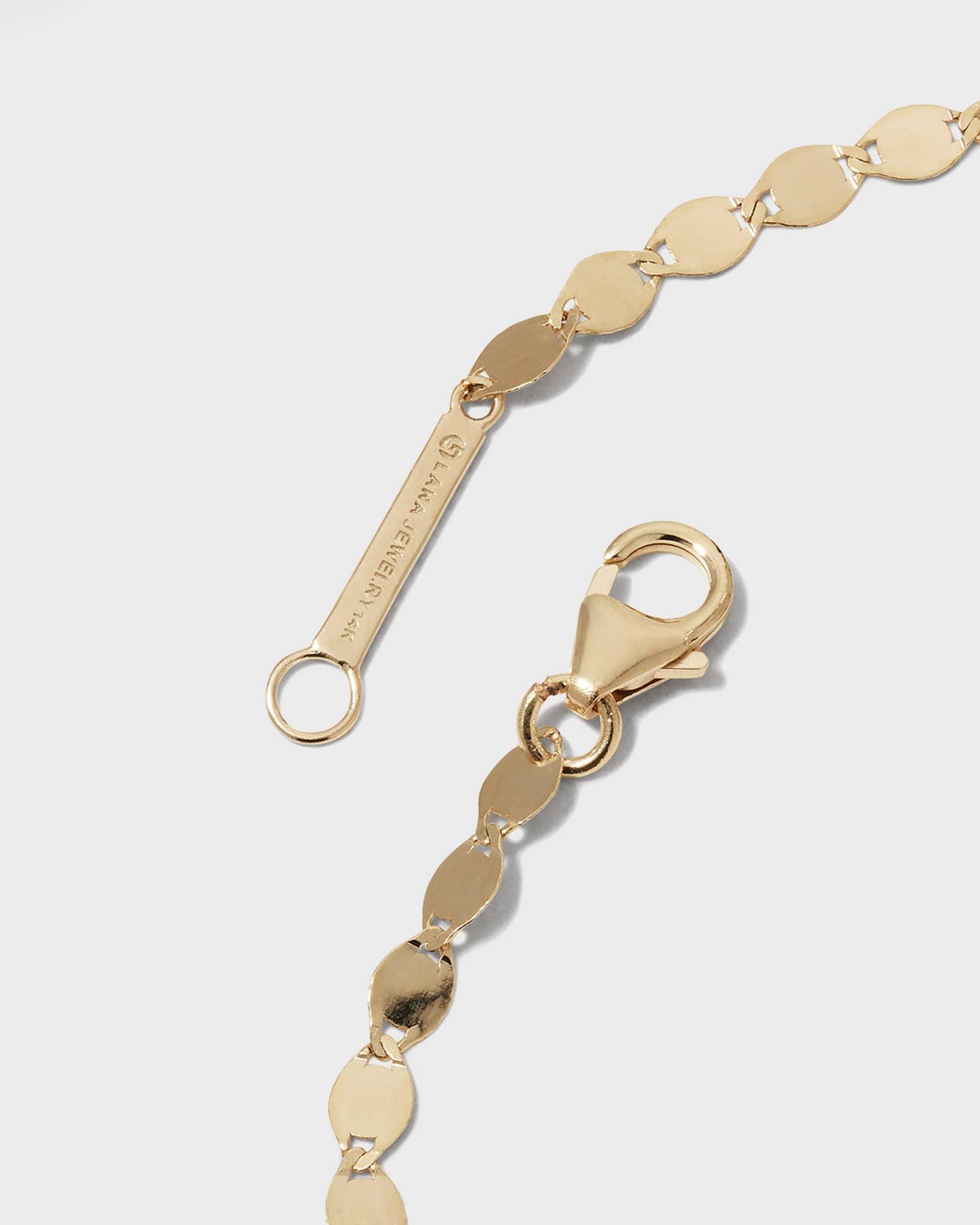 Womens 14K Yellow Gold Nude Chain Bracelet Product Image