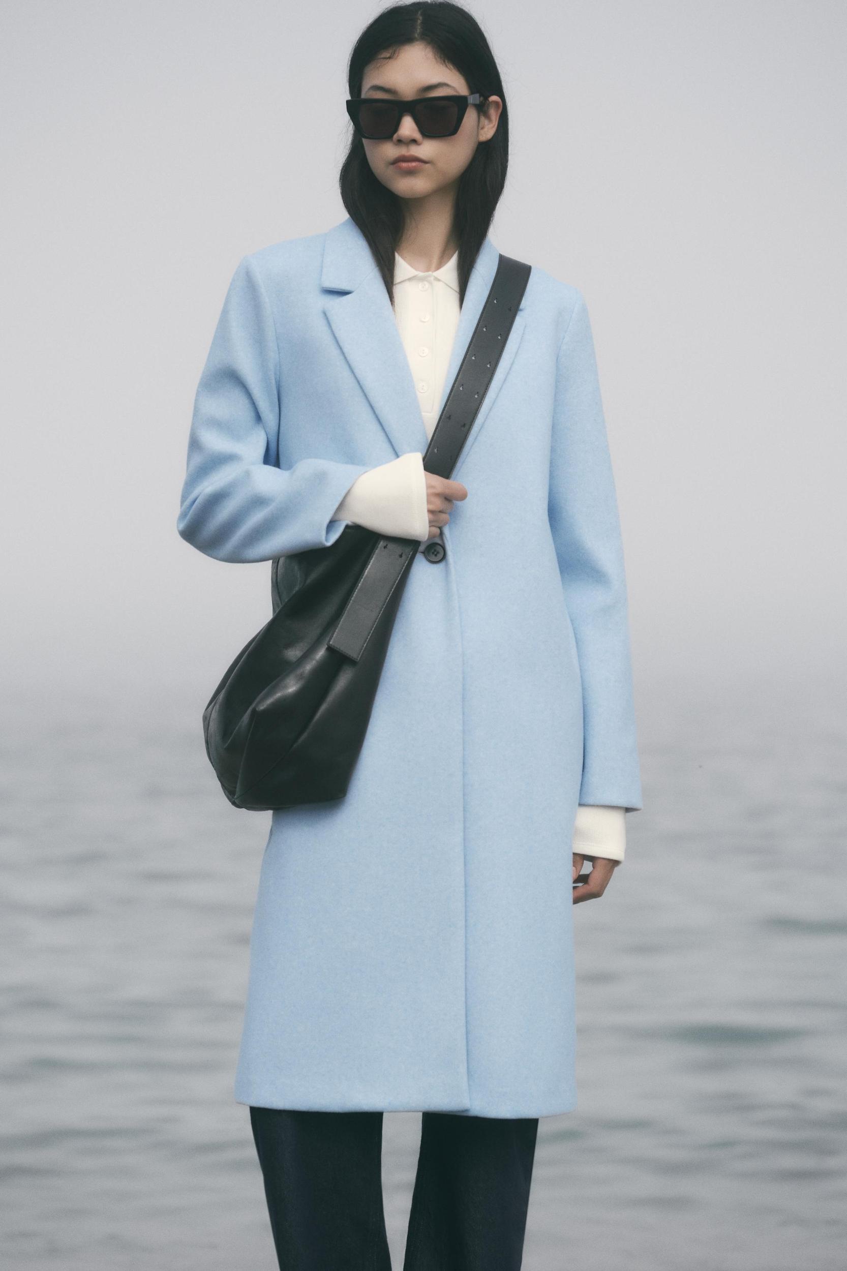 BUTTONED SOFT COAT Product Image