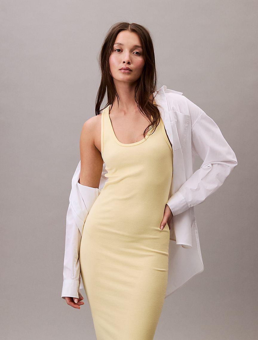 Rib Slip Dress Product Image