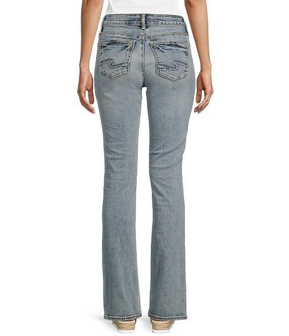 Silver Jeans Co. Suki Mid Rise Power Stretch Slim Bootcut Jeans Product Image