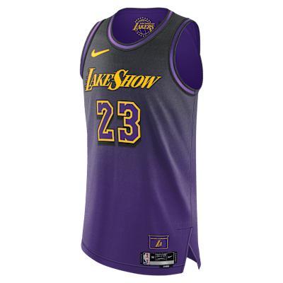 LeBron James Los Angeles Lakers 2024/25 City Edition Men's Nike Dri-FIT ADV NBA Authentic Jersey Product Image