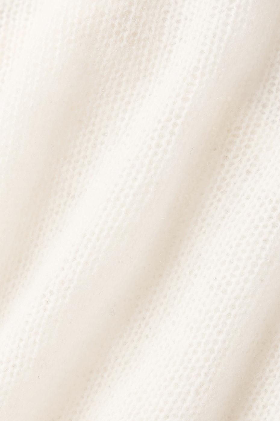 Sheer Cashmere Tank - Ivory Product Image