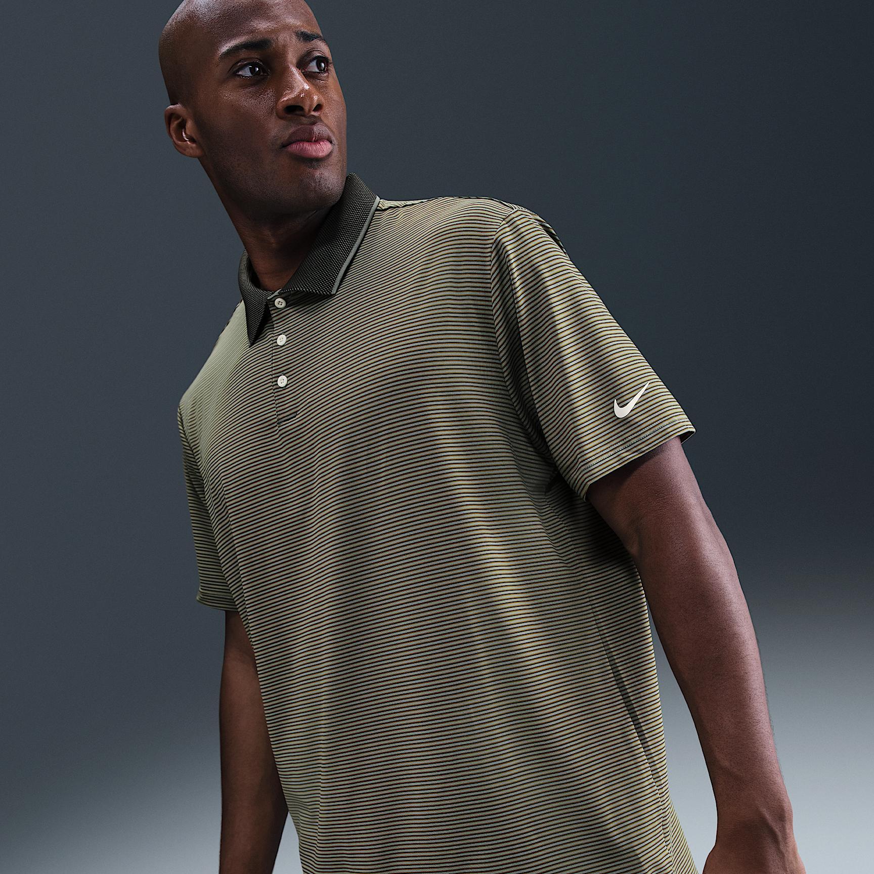 Nike Men's Tour Dri-FIT Striped Golf Polo Product Image