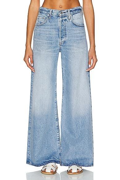 Citizens of Humanity Beverly Slouch Boot in Blue Product Image