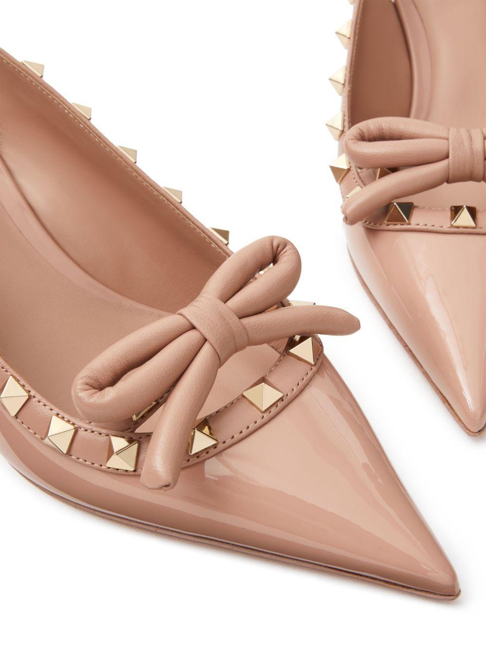 60mm Rockstud slingback pumps Product Image
