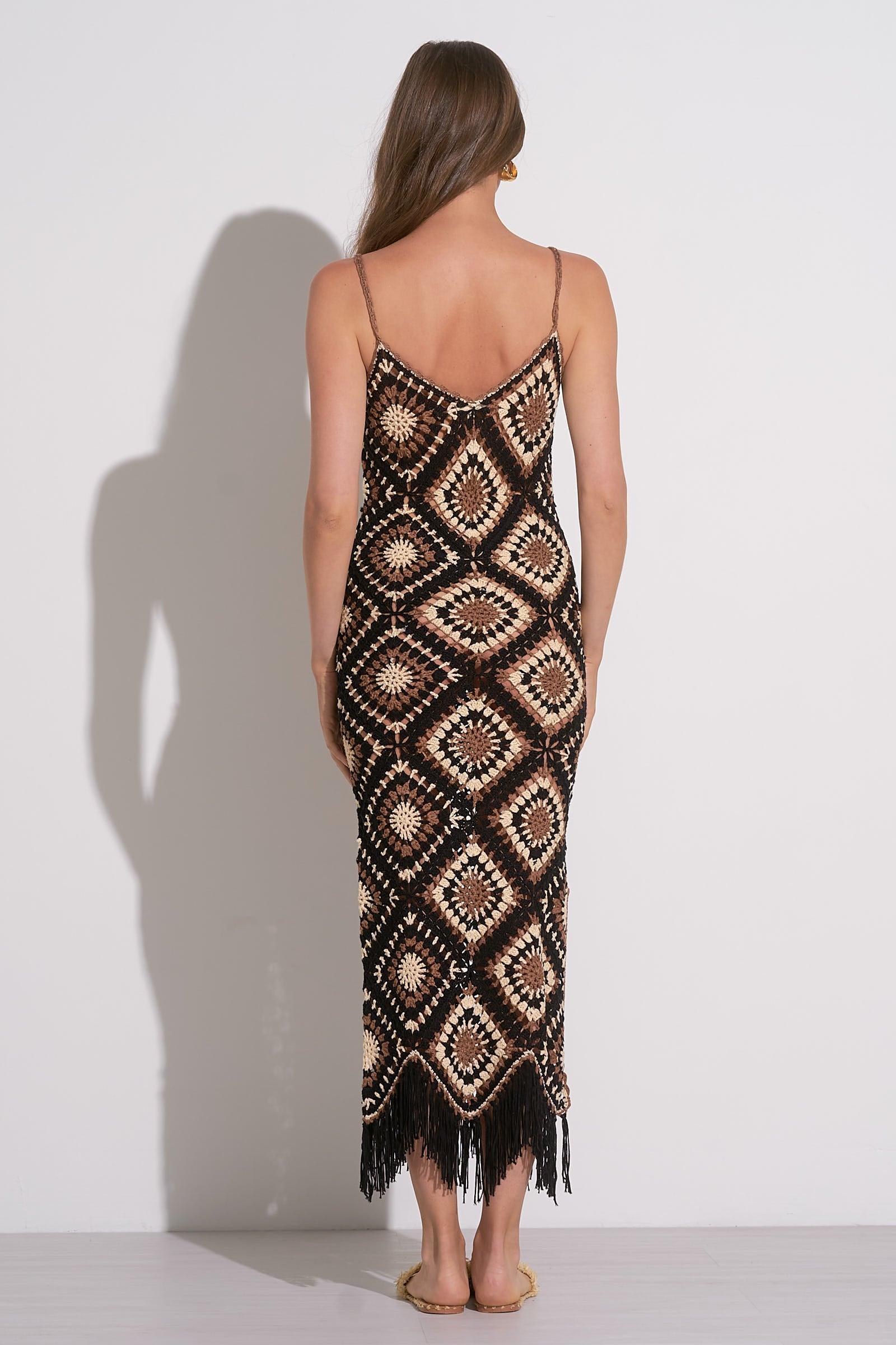 Aleki Crochet Maxi Dress Product Image