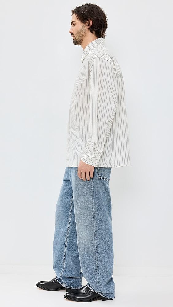 AGOLDE Aurel Striped Shirt | Shopbop Product Image