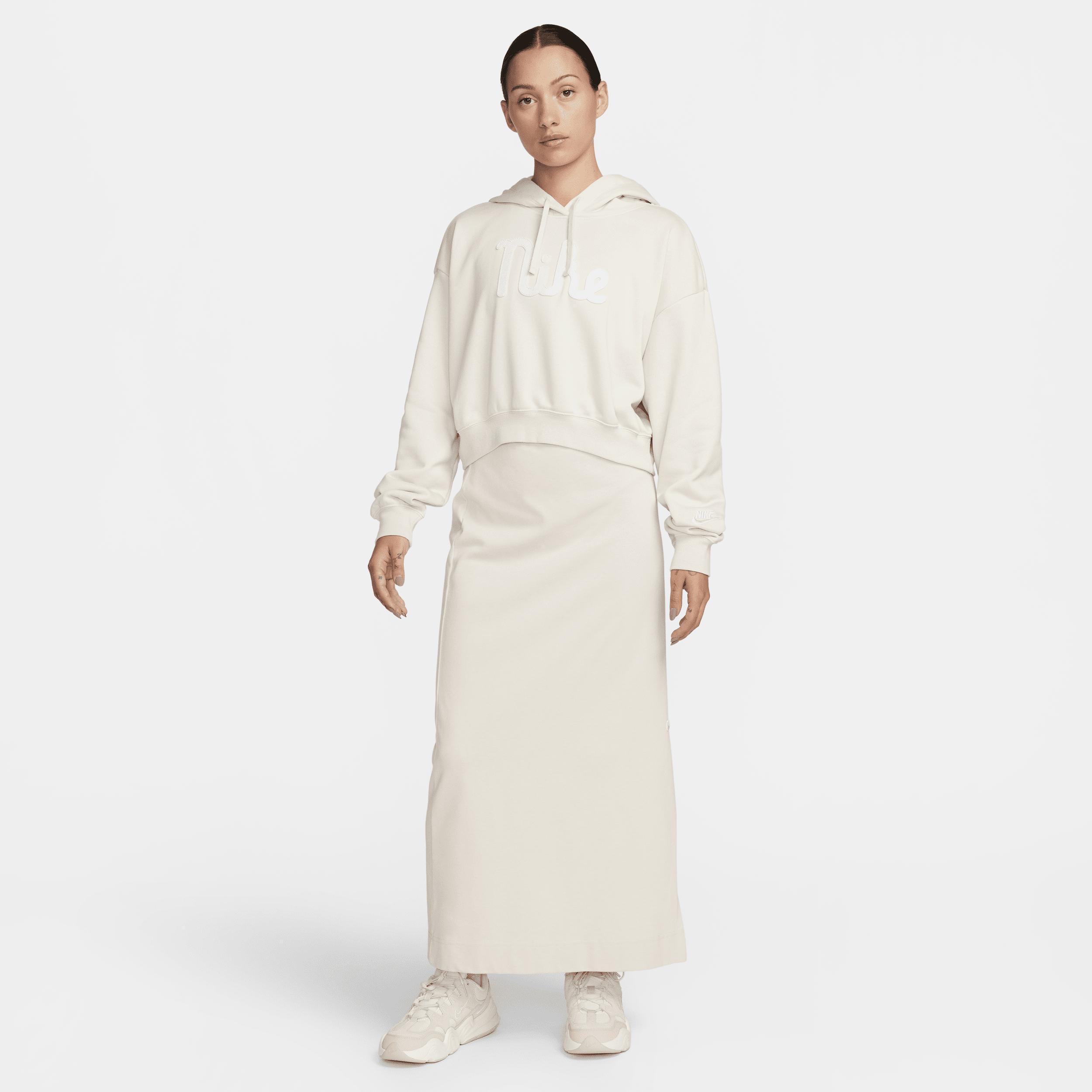 Nike Sportswear Club Fleece Women's Oversized Cropped Hoodie Product Image