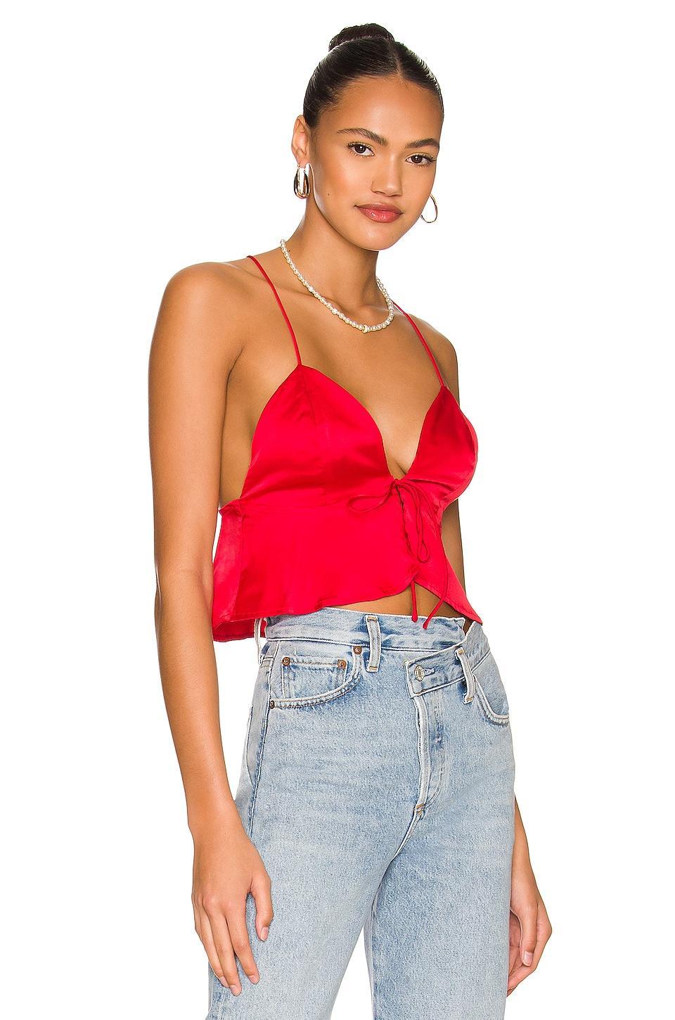 Isla Satin Top superdown Product Image
