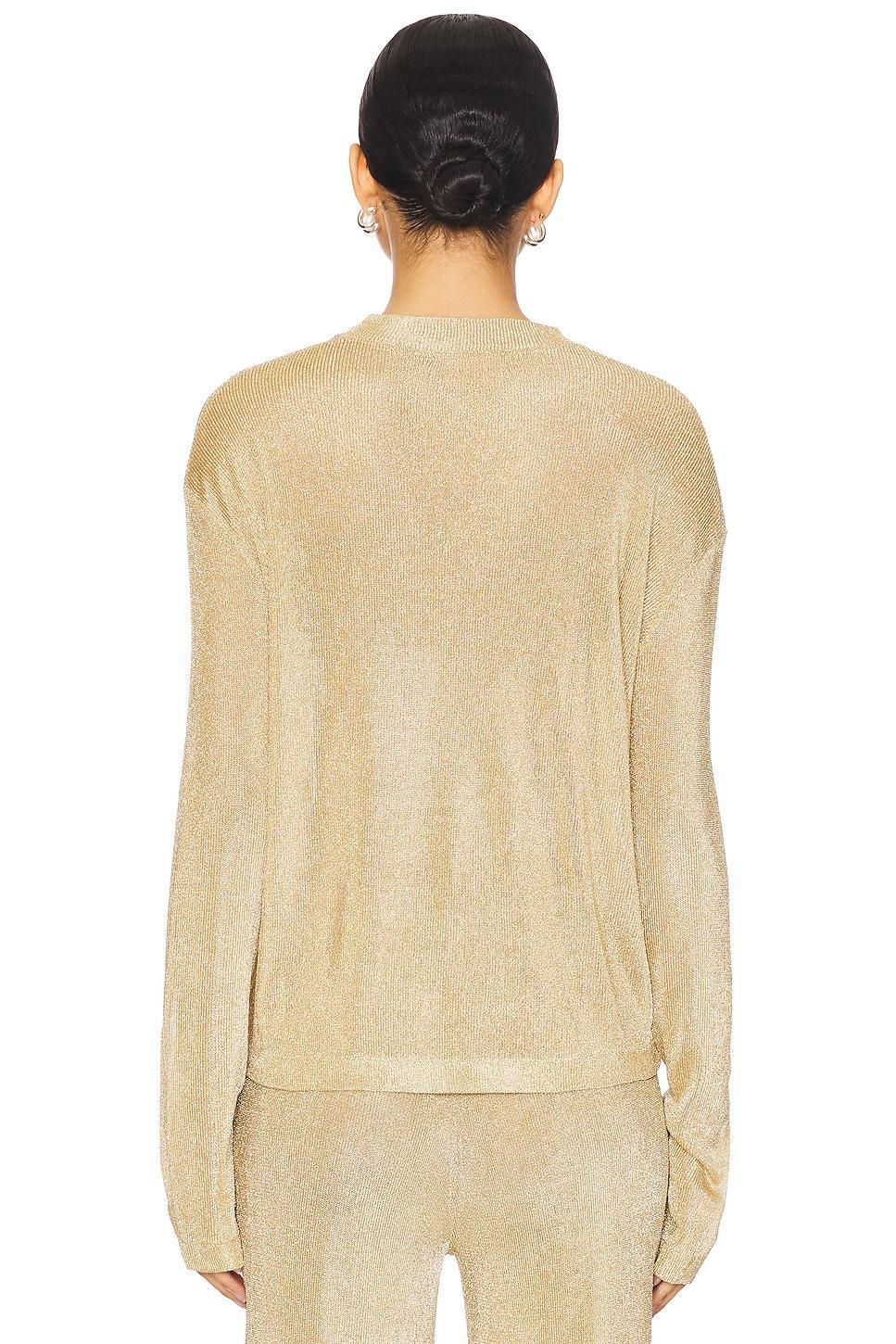 Hana Metallic Knit Top SER.O.YA Product Image