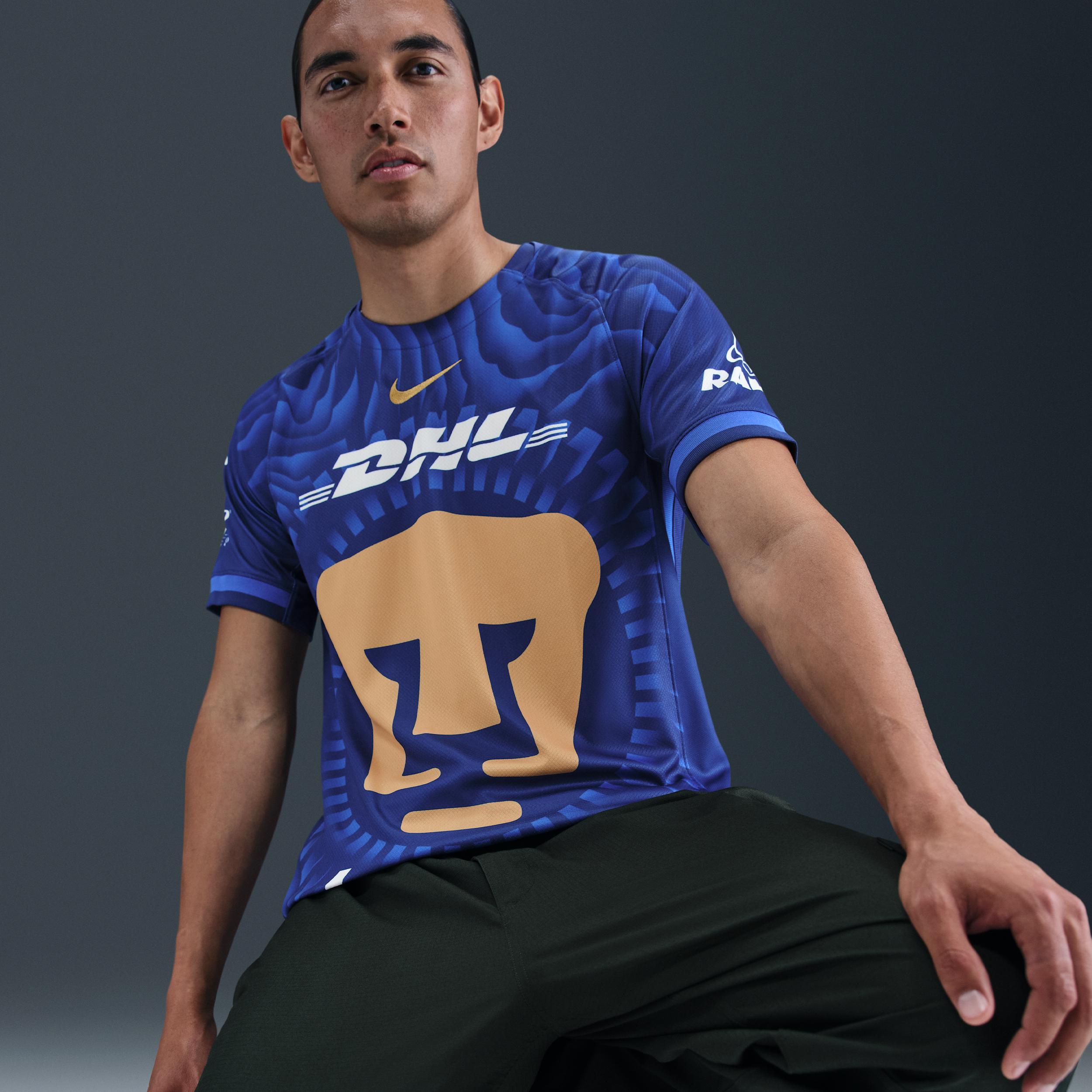 Pumas UNAM 2025/26 Stadium Away Men's Nike Dri-FIT Soccer Replica Jersey Product Image