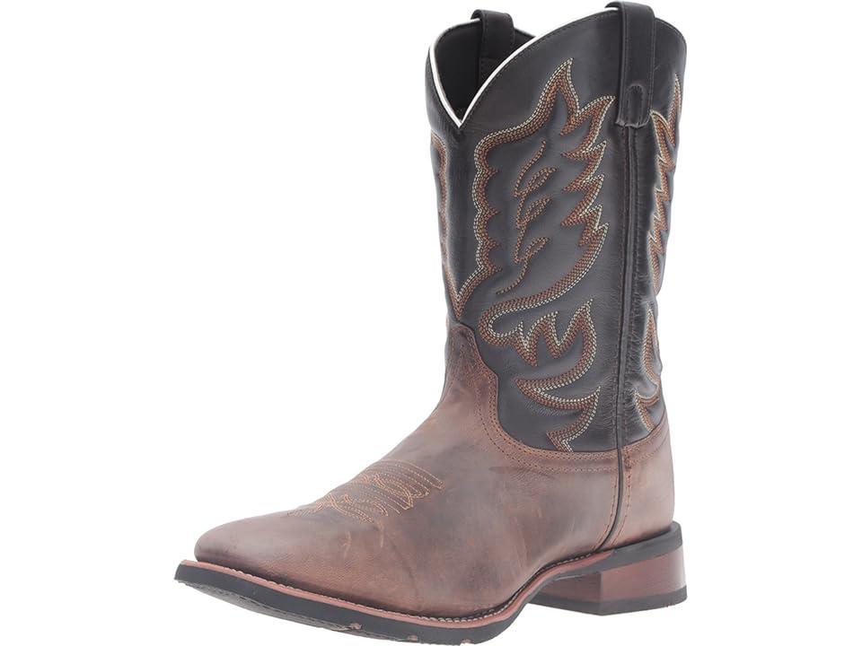 Laredo Montana Men's Cowboy Boots, Size: 10.5 Wide, Sand - Brown Product Image
