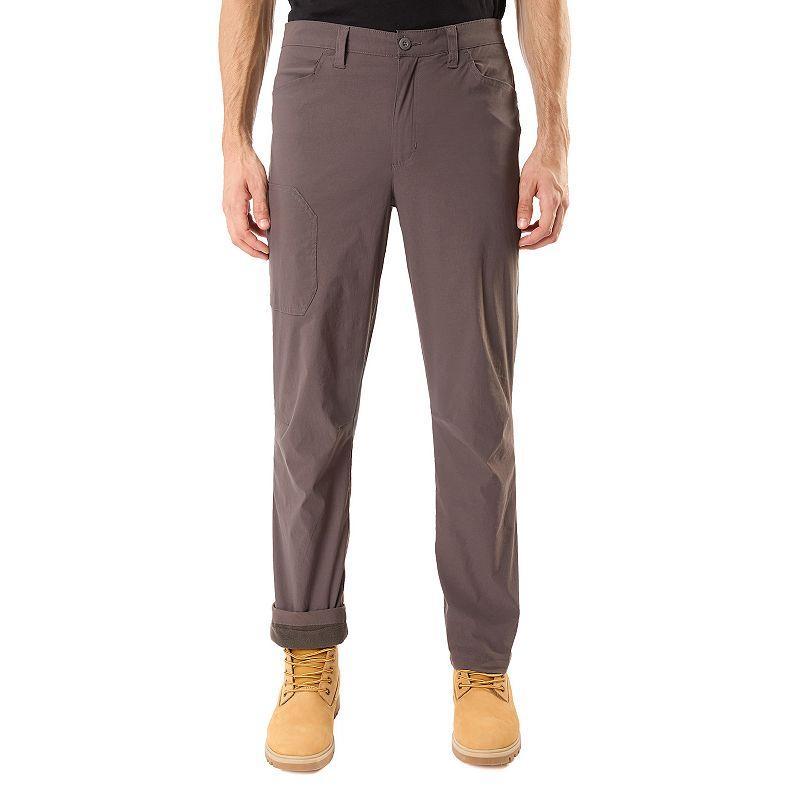 Men's Smith's Workwear Relaxed-Fit Stretch Canvas Cargo Pants, Size: 38X30, Black Olive Product Image