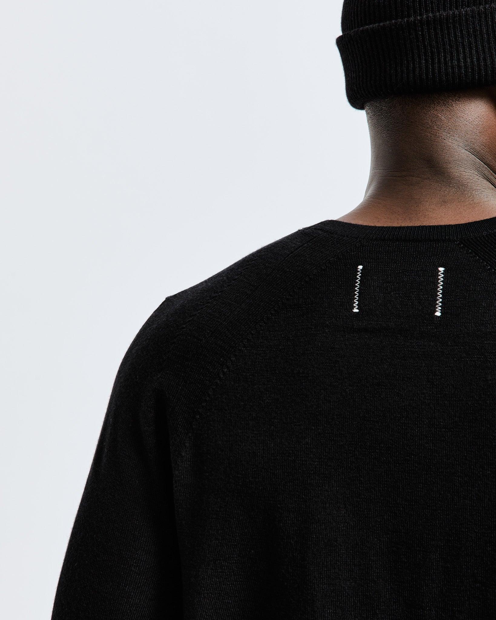 Lightweight Merino Harry Crewneck - Vault Male Product Image