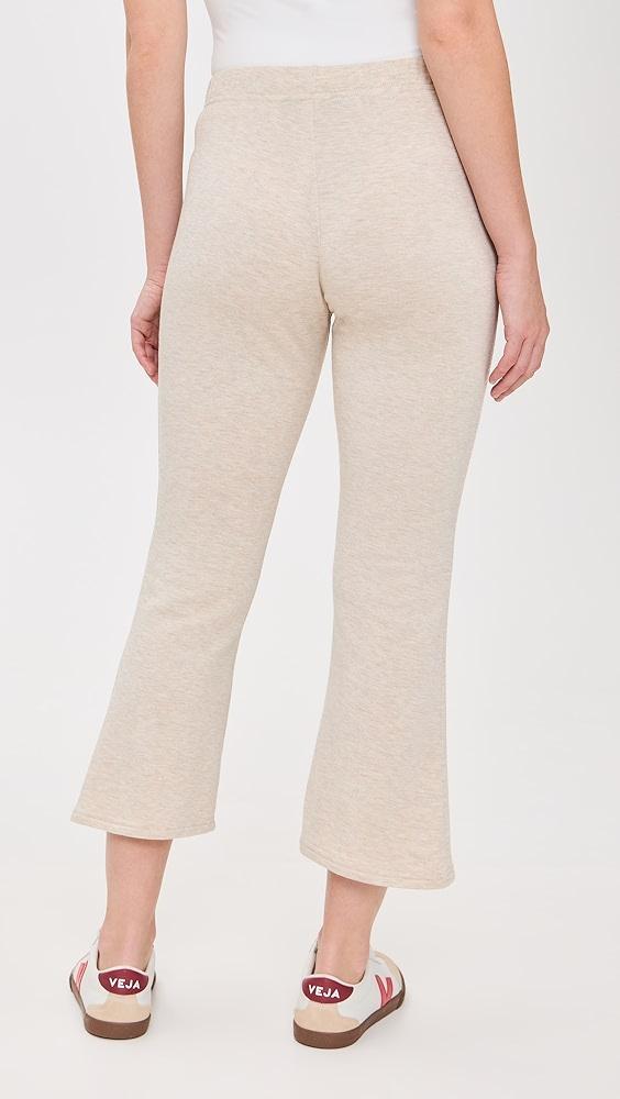 Splits59 Brooks Fleece Cropped Flare Sweatpants | Shopbop Product Image