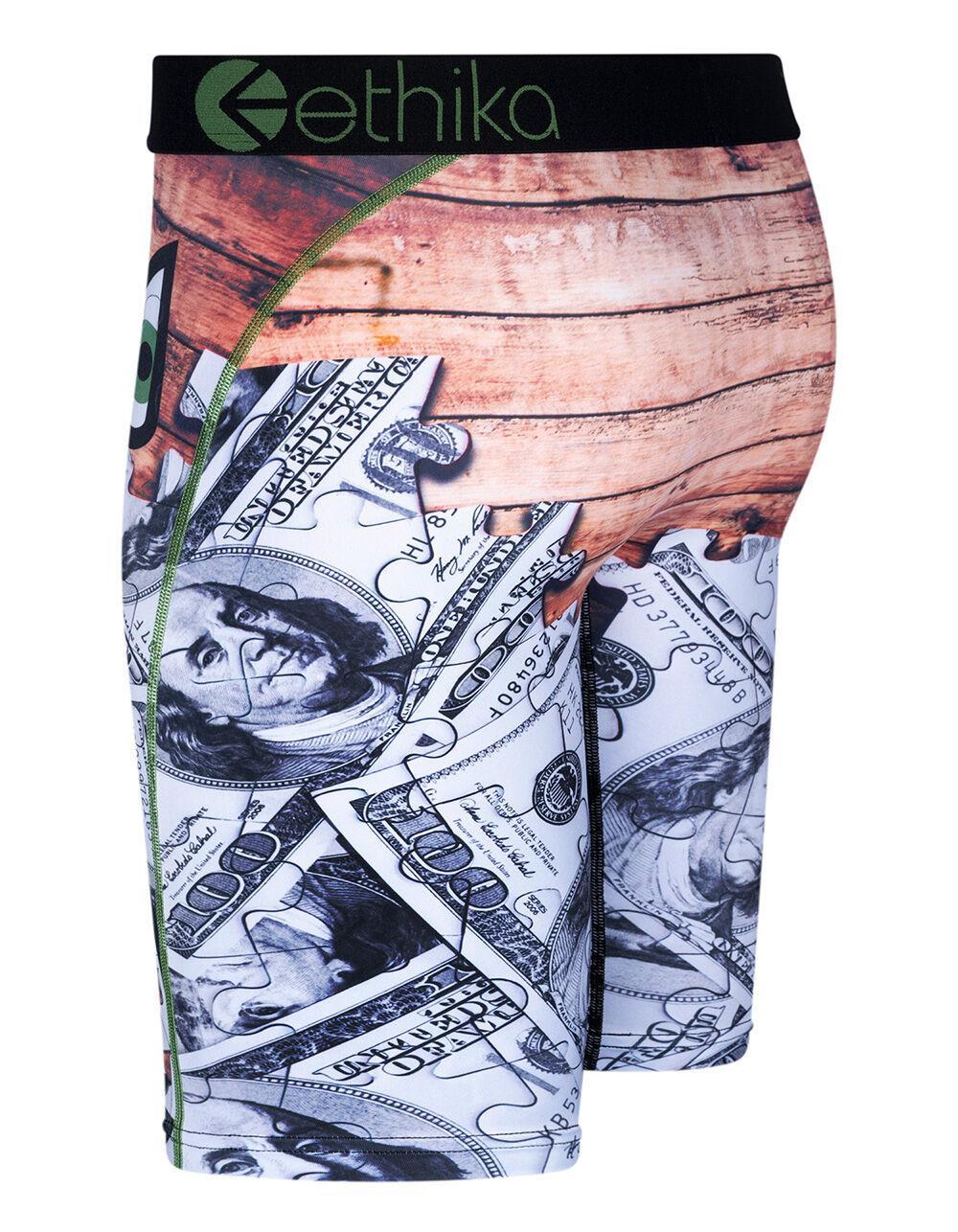 ETHIKA Bomber Puzzle Staple Mens Boxer Briefs - MULTI Product Image