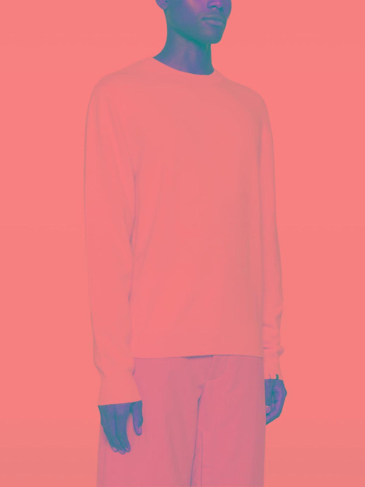 EXTREME CASHMERE Fein Gestrickter Pullover In Cream Product Image