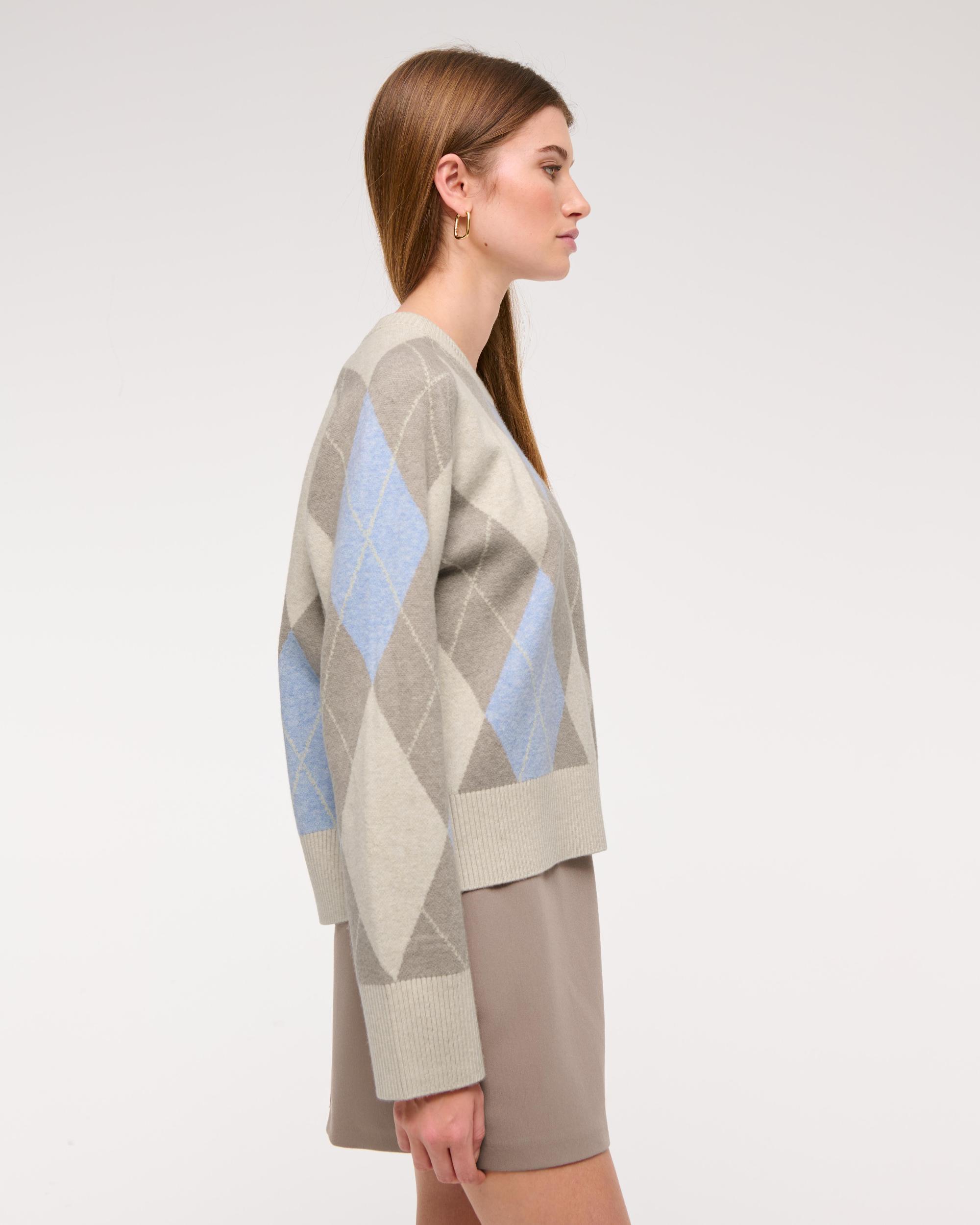 The A&F Madeline Textural Crew Sweater Product Image