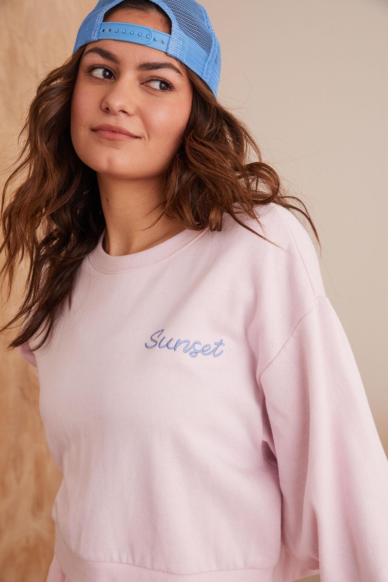 Sunset Club Embroidered Sweatshirt Product Image
