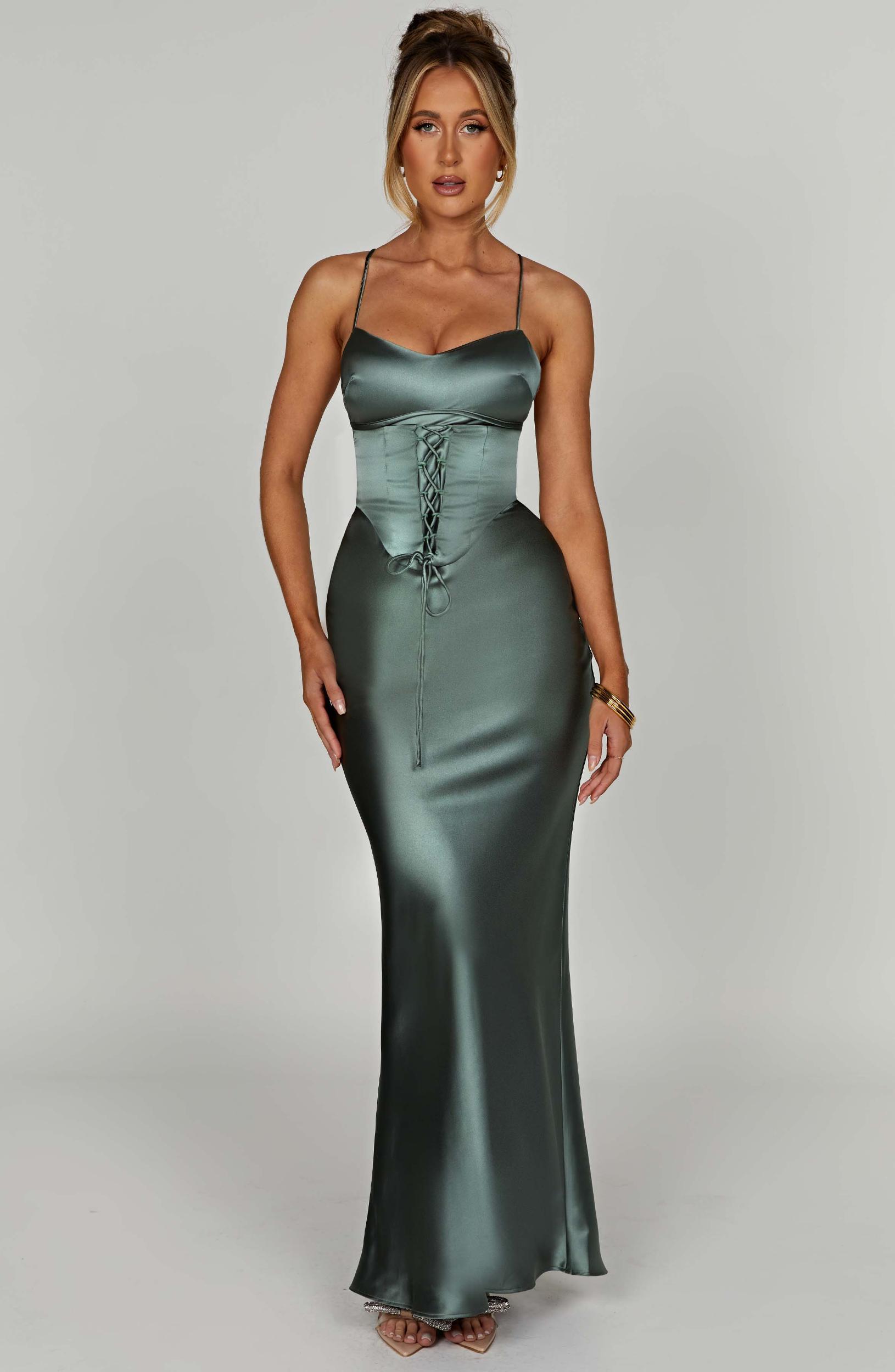 Lillia Maxi Dress - Sage Product Image