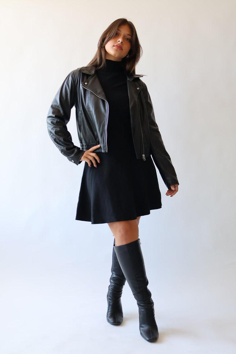 Mock Neck Sweater Dress Product Image