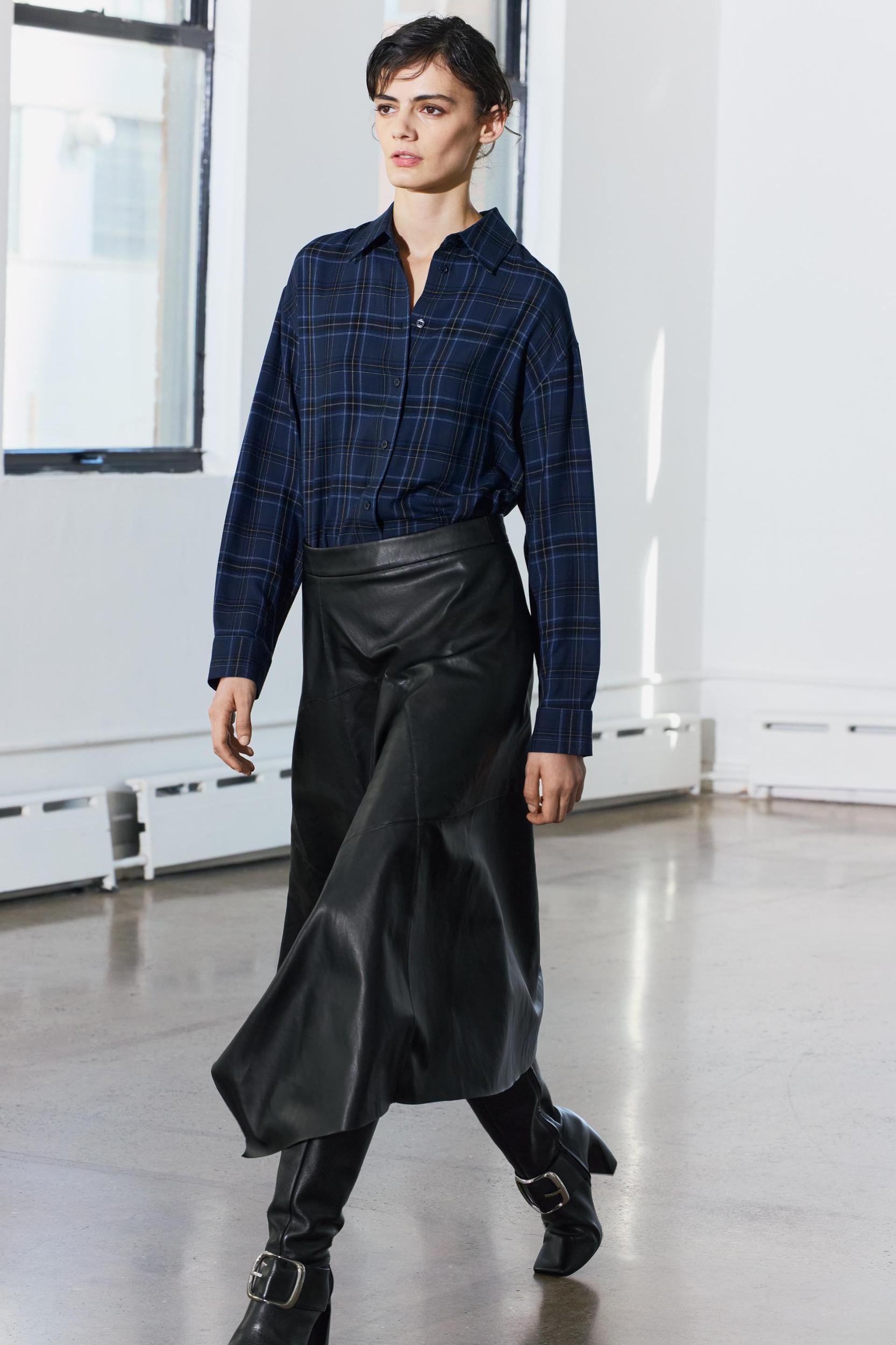 CHECKERED SHIRT ZW COLLECTION Product Image