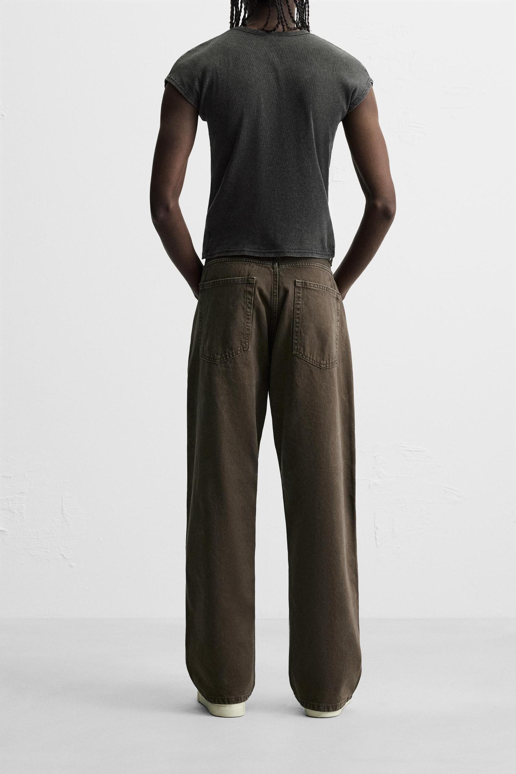 WASHED BAGGY JEANS Product Image